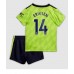 Cheap Manchester United Christian Eriksen #14 Third Football Kit Children 2022-23 Short Sleeve (+ pants)